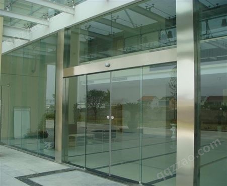 大厅玻璃自动门感应门 可测量安装 尺寸可定制 不开裂