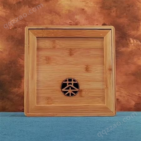 手提木质茶叶礼盒 定制商务礼品包装盒 老白茶伴手礼竹制空盒
